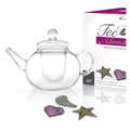 Creano - Tea shapes of fine green tea and colorful natural flowers.