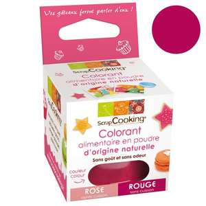 ScrapCooking &reg; - Colorant alimentaire origine naturelle - Rouge