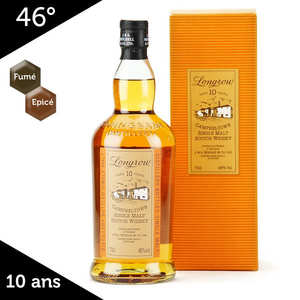 J & A Mitchell & Co.Ltd - Longrow Whisky 10 ans d'&acirc;ge 100 Proof - Campbeltown Single Malt -