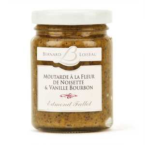 Etablissements Fallot - Moutarde à la fleur de noisette et vanille Bourbon Etablissements Fallot - Moutarde à la fleur de noisette et vanille Bourbon