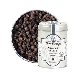 Terre Exotique - Poivre Noir de Penja - Cameroun Terre Exotique - Poivre Noir de Penja - Cameroun