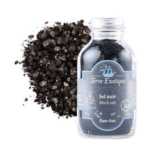 Terre Exotique - Sel noir d'Hawaï - Palm Island Terre Exotique - Sel noir d'Hawaï - Palm Island