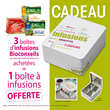 3 infusions + 1 thermos offert