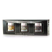 Terre Exotique - Coffret de Fleurs &agrave; cuisiner Fragrance- Souci, Lavande, Rose rouge