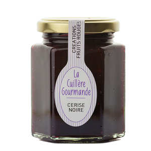 La Cuillère Gourmande - Confiture à l'ancienne de cerise noire La Cuillère Gourmande - Confiture à l'ancienne de cerise noire
