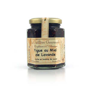 La Cuill&egrave;re Gourmande - Confiture &agrave; l'ancienne de figue au miel de lavande