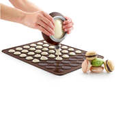 L&eacute;ku&eacute; - Kit macarons silicone L&eacute;ku&eacute; (plaque + Decomax)