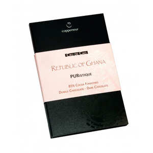 Coppeneur - Organic - dark chocolate � 85% Puristique - Cocoa Forastero