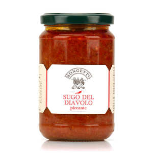 Il Mongetto - Sugo del Diavolo - Sauce tomate artisanale italienne au thon épicée Il Mongetto - Sugo del Diavolo - Sauce tomate artisanale italienne au thon épicée