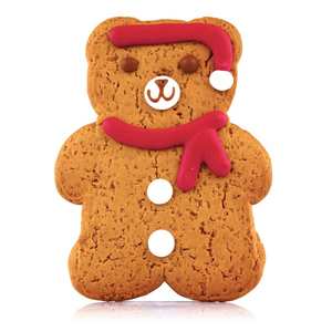Cottage Delight - Ourson de No&euml;l - Biscuit