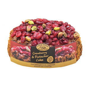 Cottage Delight - Cake traditionnel anglais &agrave; la cranberry et pistache