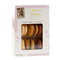 6 macarons box - vanilla, moka, chocolate