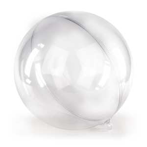 Boule "transparente" à garnir - Diamètre 29cm Boule "transparente" à garnir - Diamètre 29cm