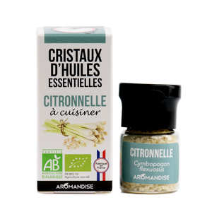 Florisens - Organic essential oil crystals - Lemongrass