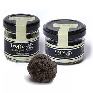 Lachaud - Brisures de truffes noires (tuber melanosporum)