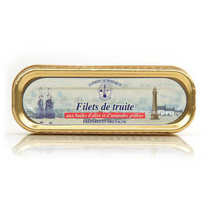 La pointe de Penmarc'h - Filets de truite aux huiles d'olive et d'amandes grill&eacute;es