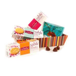 BienManger paniers garnis - Chocolate and biscuit gift box