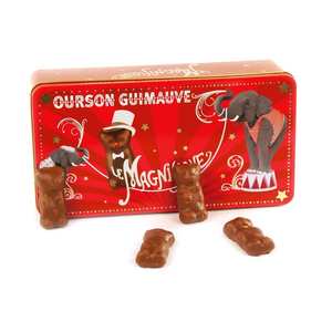 Tasty France - Le véritable petit ourson guimauve - Boîte collector cirque Tasty France - Le véritable petit ourson guimauve - Boîte collector cirque
