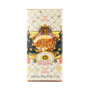 Mazet de Montargis - Tablette de chocolat noir au Yuzu Mazet de Montargis - Tablette de chocolat noir au Yuzu