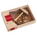Monbana Chocolatier - Tablette g&eacute;ante avec maillet - Chocolat noir aux fruits secs et fruits confits - La Proven&ccedil;ale