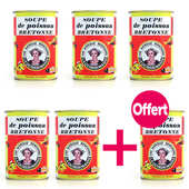 La quiberonnaise - Soupe de poissons artisanale bretonne 5+1 offerte