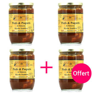 Conserverie Rizzo - TASTE OF PROVENCE - Pieds et Paquets de Sisteron 3+1 offert Conserverie Rizzo - TASTE OF PROVENCE - Pieds et Paquets de Sisteron 3+1 offert