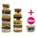 Le Canard du Midi - Lot 5 terrines + 1 plat cuisiné + 1 foie gras offert Le Canard du Midi - Lot 5 terrines + 1 plat cuisiné + 1 foie gras offert