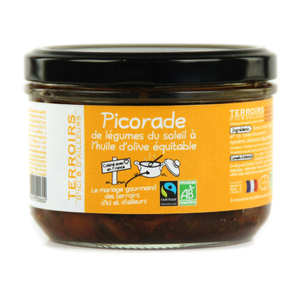 Terroirs d'ici et d'ailleurs - Organic Summer vegetables for toasts and salad