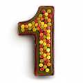 L&eacute;ku&eacute; - Number cake mould - N&deg;1