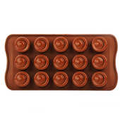 Silikomart - Moule silicone sp&eacute;cial chocolat - EasyChoc Vertigo