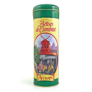 Confiserie Afchain - Fruit flavoured boiled sweets from Cambrai (lemon, orange, raspberry)