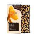 Chocolats Michel Cluizel - Tablette de chocolat noir aux &eacute;corces d'orange - 60%