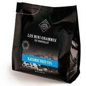 Chocolats Michel Cluizel - Les minigrammes Kayamb&eacute; noir 72% � chocolat de couverture Michel Cluizel