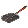 Skeppshult - Egg/Blini pan 20 cm with wooden handle.