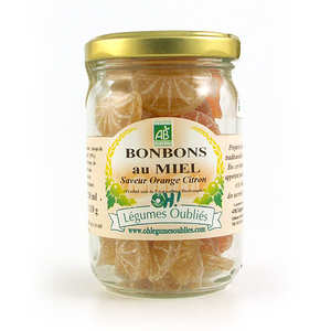 Oh ! L&eacute;gumes oubli&eacute;s - Orange and lemon flavoured honey sweets