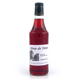 Martine Boyer - Sirop de fraise artisanal 100% naturel
