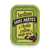Conserverie La Belle Iloise - Sardines sans ar&ecirc;tes &agrave; l'huile d'olive vierge extra