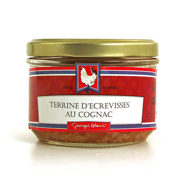 Terrine d'écrevisses au cognac - verrine180g