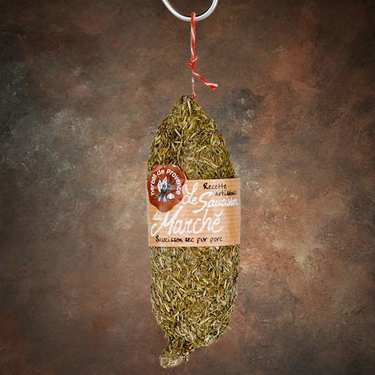 Dry sausage with Herbes de Provence Dry sausage with Herbes de Provence