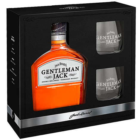 Coffret Jack Daniel's N°7 avec 2 verres