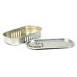  - Sardine tin presentation tins with rectangular lid