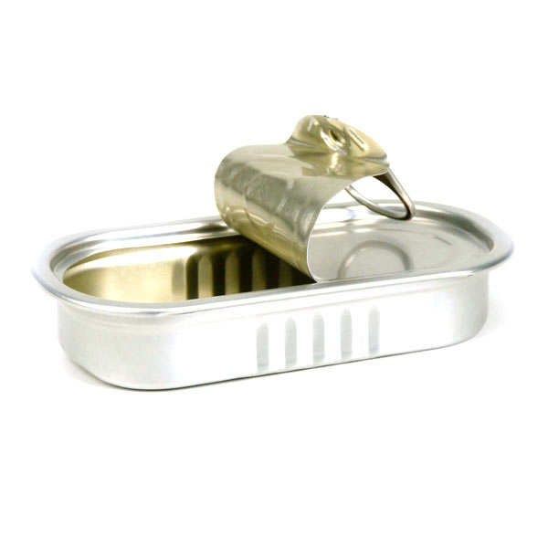 Sardine tin presentation tins with rectangular lid