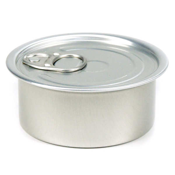 Circular tin can presentation tin with round lid - 100ml