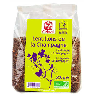 Organic lentils from the Champagne region Organic lentils from the Champagne region