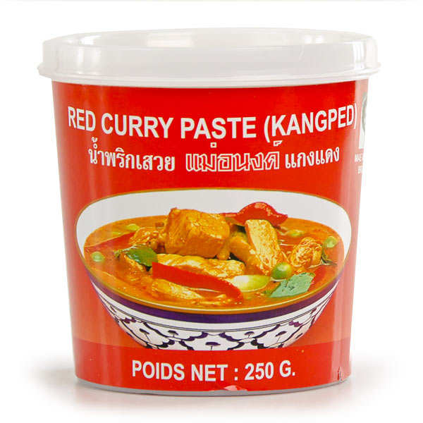 Curry rouge thaï, Recette