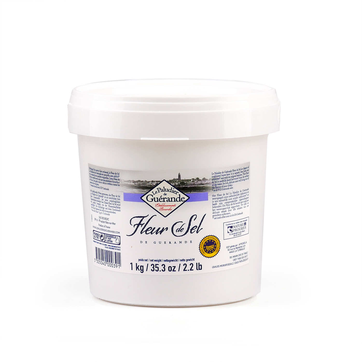 Le Guérande Fleur de Sel, Sel de mer de surface