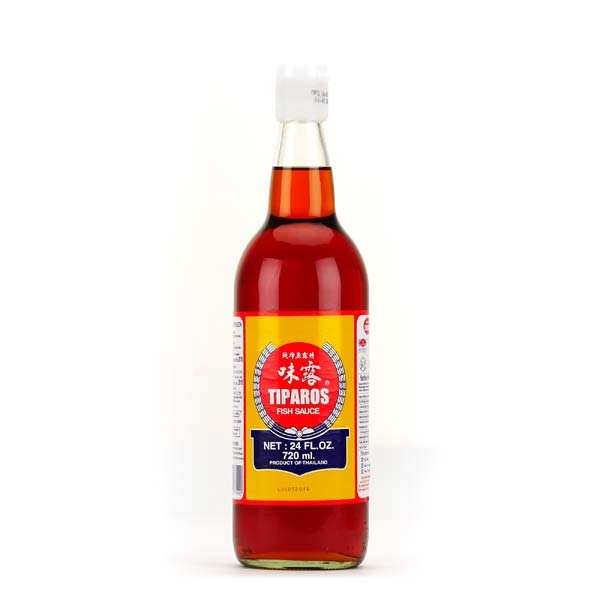 Nuoc-mâm Tiparos de Thaïlande - Sauce de poisson - Bouteille de 72cl