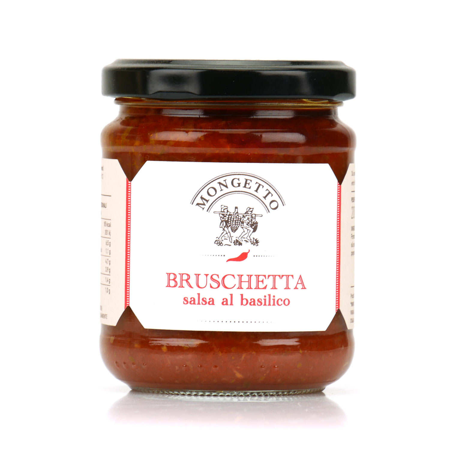 Bruschetta sauce with basil - Il Mongetto