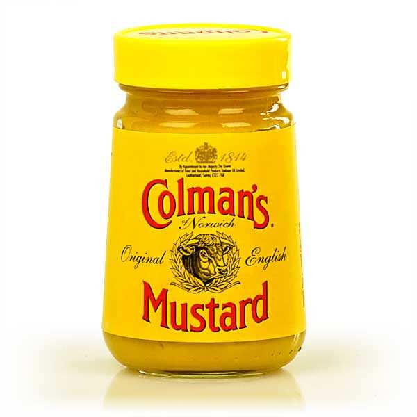 Colman's English Mustard in jar Colman's