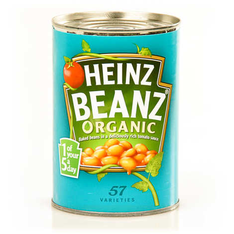 Baked Beans Bio Haricots Blancs A La Sauce Tomate Heinz
